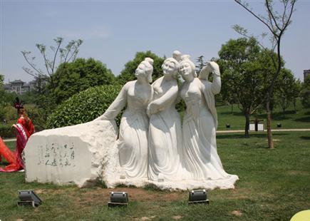 景观古代人物雕刻